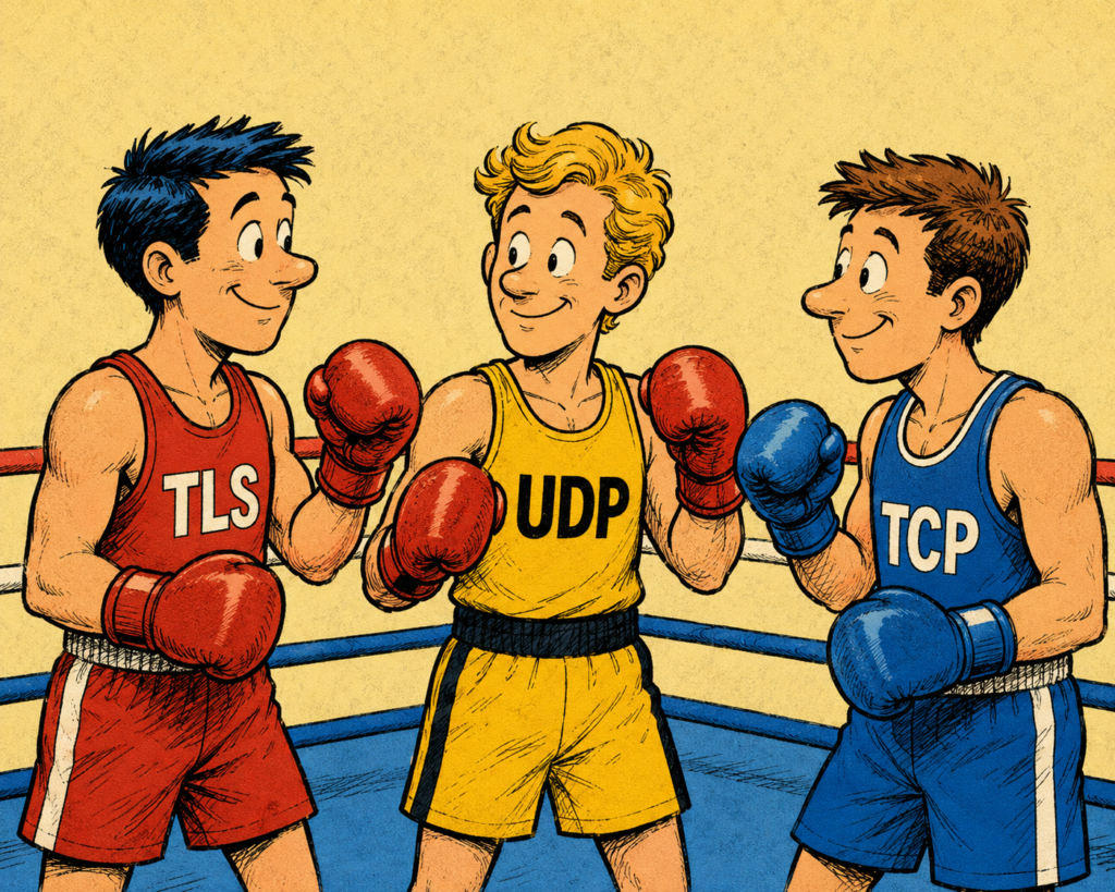 TCP vs UDP vs TLS for VoIP